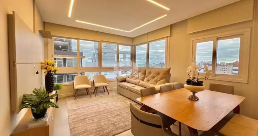 Luxuoso apartamento composto de 03 dormitórios(sendo 01 suíte), finamente mobiliado e decorado com vista para o mar, em capão da canoa/rs.