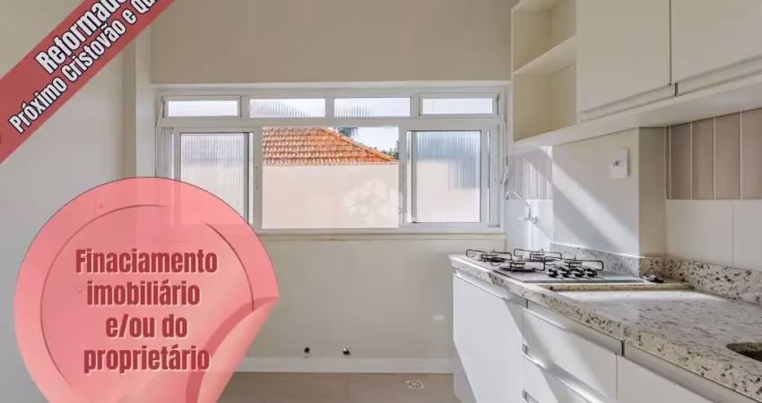 Impecável 2 quartos, reformado, próximo cristovão e quintino. elevador.