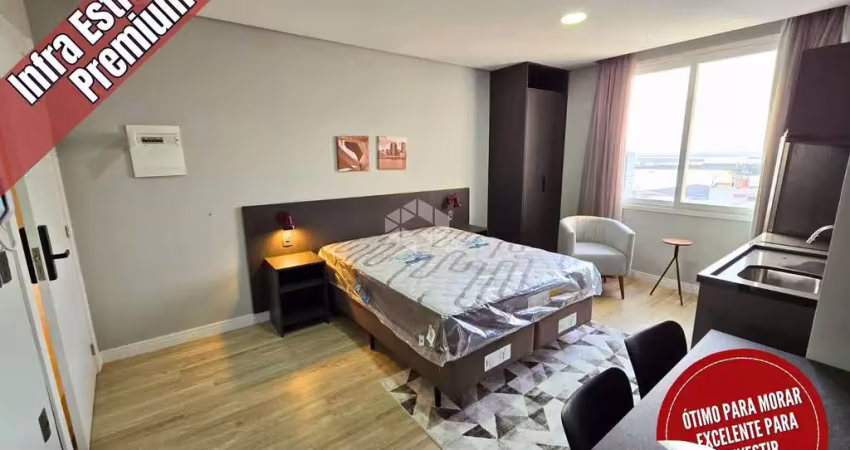Loft/flat/studio mobiliado para morar ou investir. inframa premium, no coração do centro histórico.