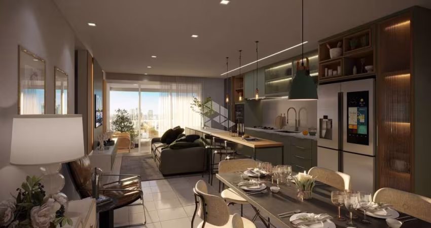 Apartamento com 2 dormitórios sendo 1 suíte e terraço no bairro Pio X em Caxias do Sul