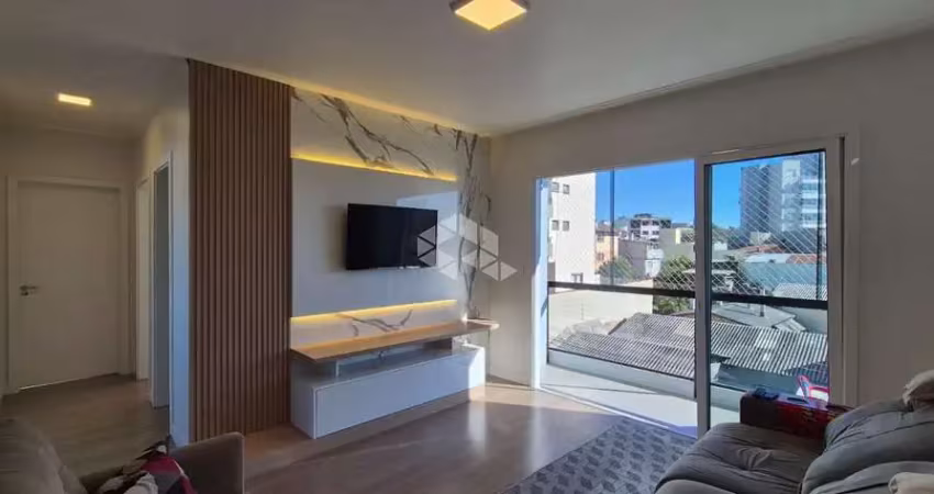 Apartamento duplex semimobiliado com 03 dormitórios e 01 vaga no bairro pio x em caxias do sul