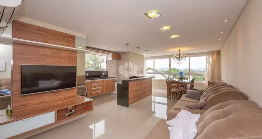 Apartamento semimobiliado, com 3 quartos, churrasqueira e 2 vagas de garagem em canoas