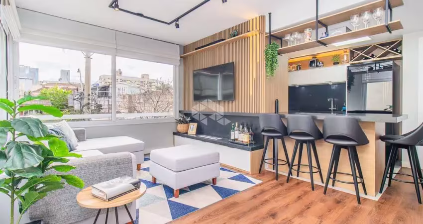 Apartamento a venda menino deus 2 dormitorios e suite com garagem