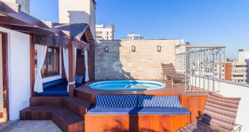 Cobertura duplex de 3 dormitórios e 2 vagas de garagem no bela vista!