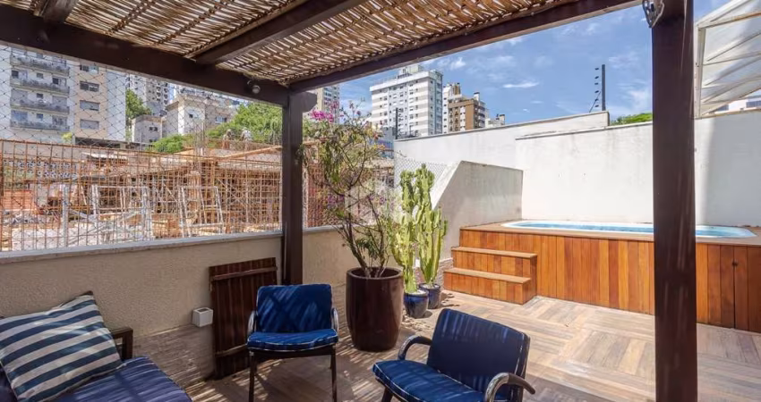 Apartamento Garden com 116.7m², 2 dorm, Petrópolis, Porto Alegre/RS