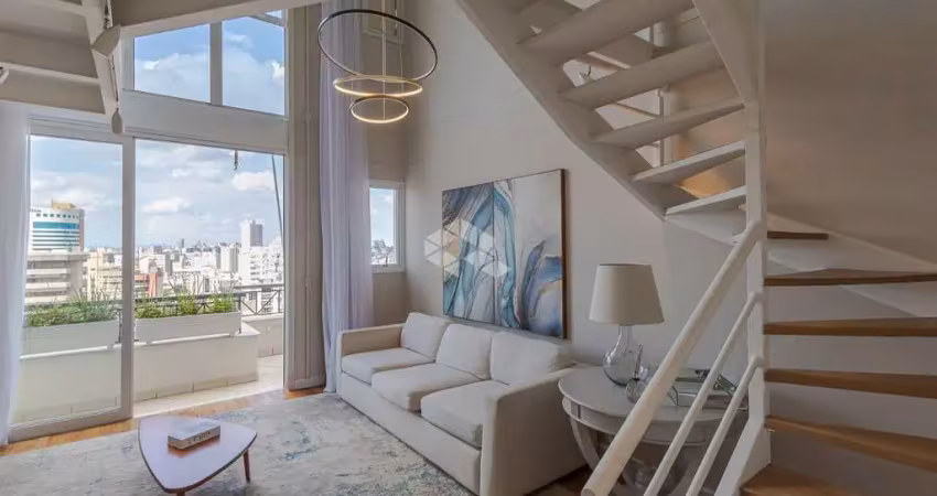 Loft sofisticado com vista incomparável na padre chagas