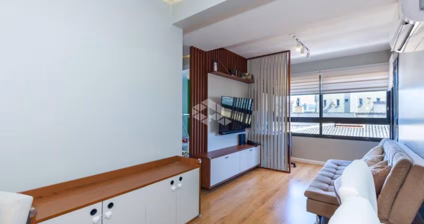 Apartamento de 2 dormitórios e 1 vaga, completamente mobiliado!