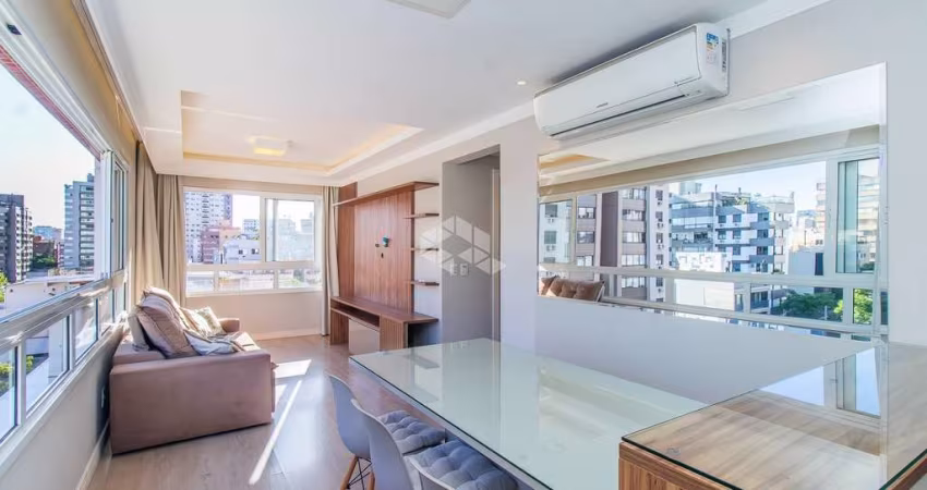 Apartamento Mobiliado 2 dormitórios, suíte, 2 vagas,  à venda no bairro Auxiliadora-Porto Alegre