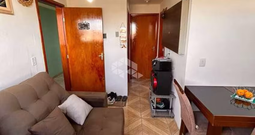 apartamento na dona mercedes, com 1 dormitorio, sala e cozinha , 1 vaga de garagem