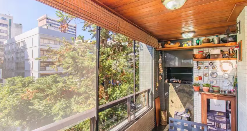 Elegante apartamento de 2 dormitórios no moinhos de vento