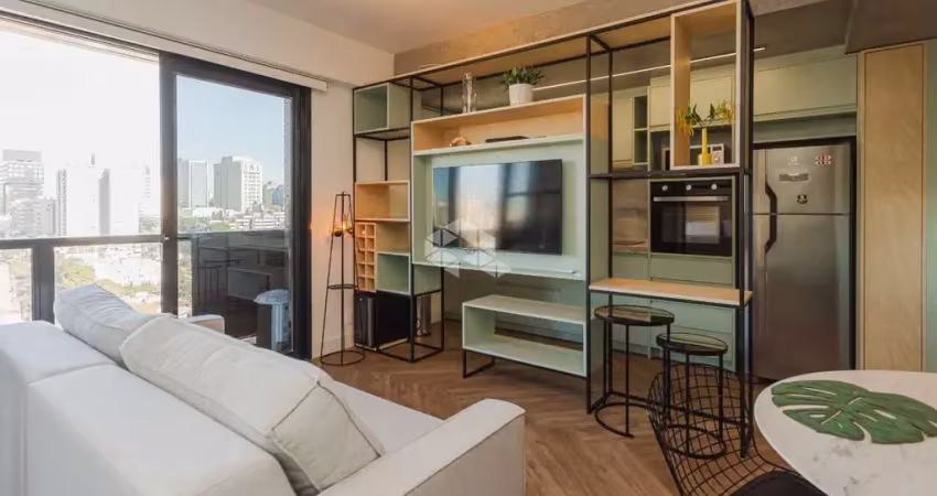 Studio a venda com 36,76m² de área privativa e churrasqueira