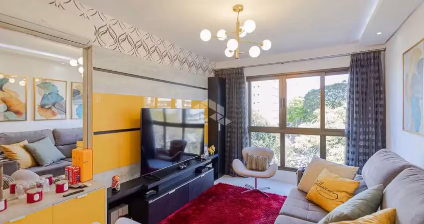 Apartamento 2 dormitórios 1 suíte churrasqueira 1 vaga no bairro petrópolis