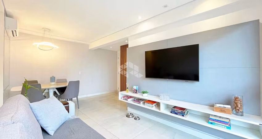 Apartamento mobiliado, 58 m², 2 dormitórios sendo 1 suíte e 2 vagas no bairro Central Parque.