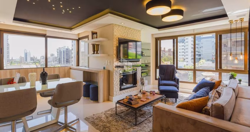 Apartamento Mobiliado de 2 dormitorios e 2 vagas na Casemiro de Abreu Bairro Bela Vista