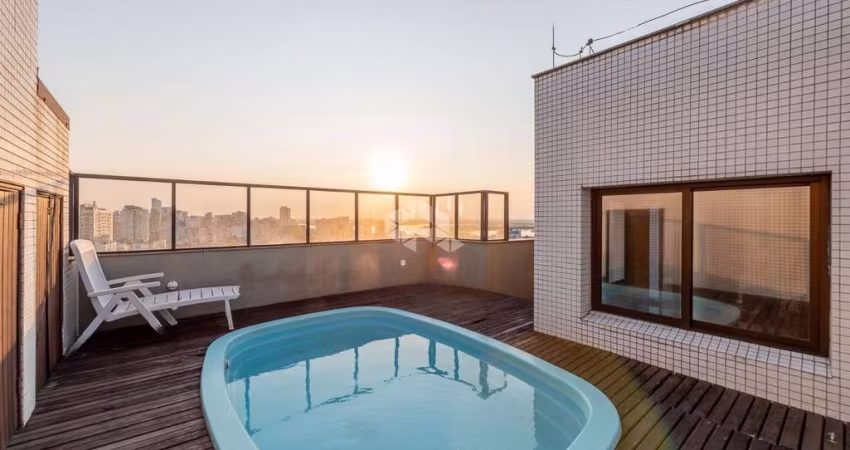 Cobertura com 210m² e 2 dormitórios no Moinhos de Vento