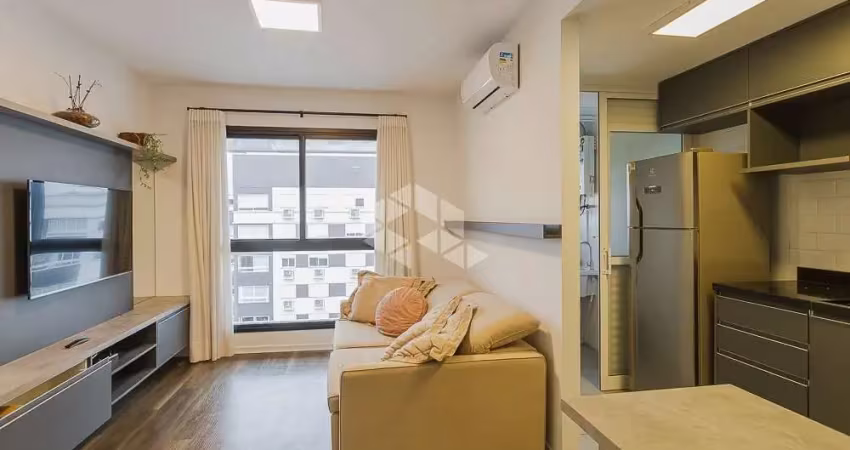Apartamento mobiliado com 1 suite e 2 vagas no fwd -  central parque.