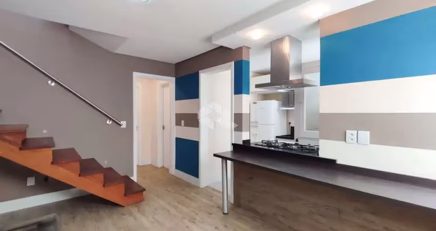 Cobertura duplex 115,56m² com 2 dormitórios no bairro auxiliadora