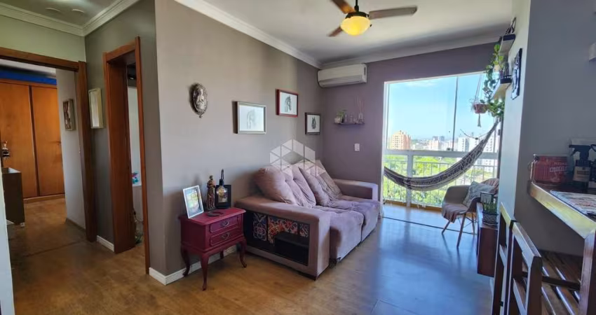 Apartamento semi mobiliado com 2 dormitórios e 2 vagas
