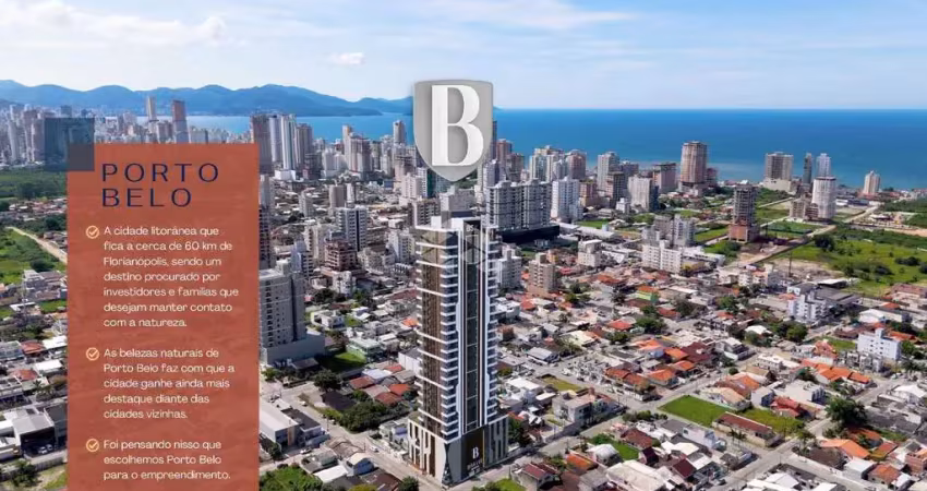 Apartamento 2 dormitórios (1 suíte) em perequê, porto belo-sc