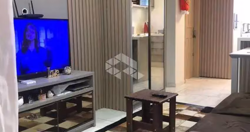 Casa geminada 2 dormitórios semi mobiliada 1 vaga de garagem forquilhas são josé/sc
