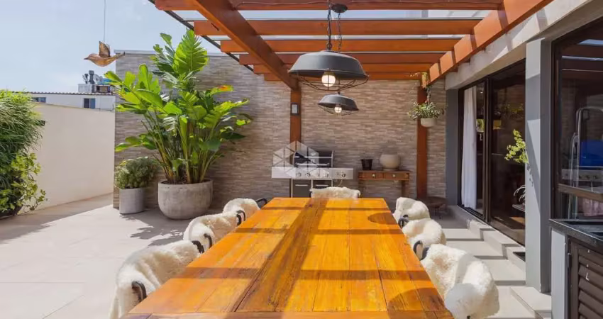 Apartamento garden para comprar no petrópolis com 2 suítes