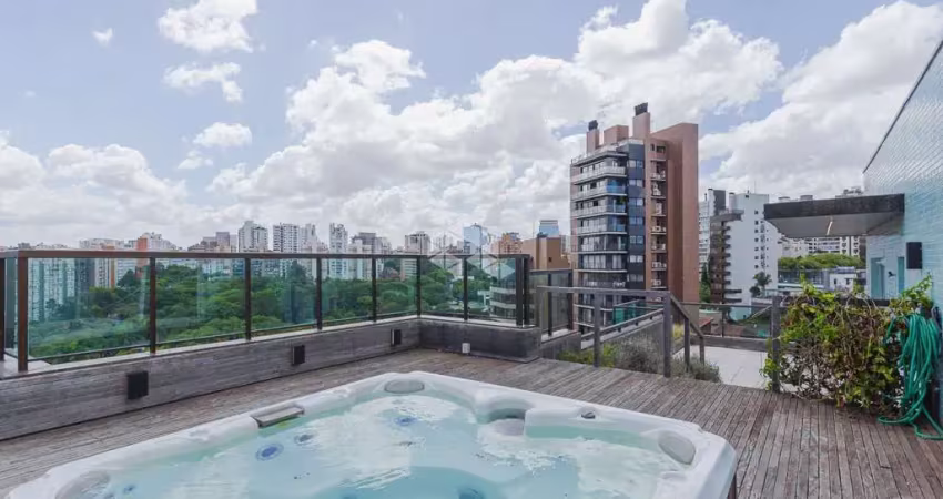 Cobertura com vista panorâmica ao lado da Encol