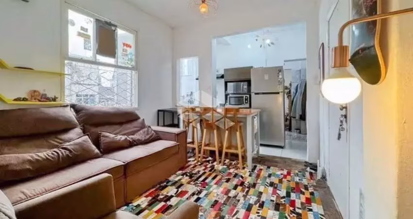 Apartamento de um dormitório situado no centro histórico