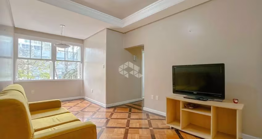 Apartamento 2 quartos, lavabo e 1 vaga bairro menino deus
