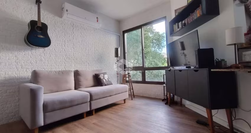 Apartamento de um dormitório, com área privativa 45,79m2 e área total 67,20m2