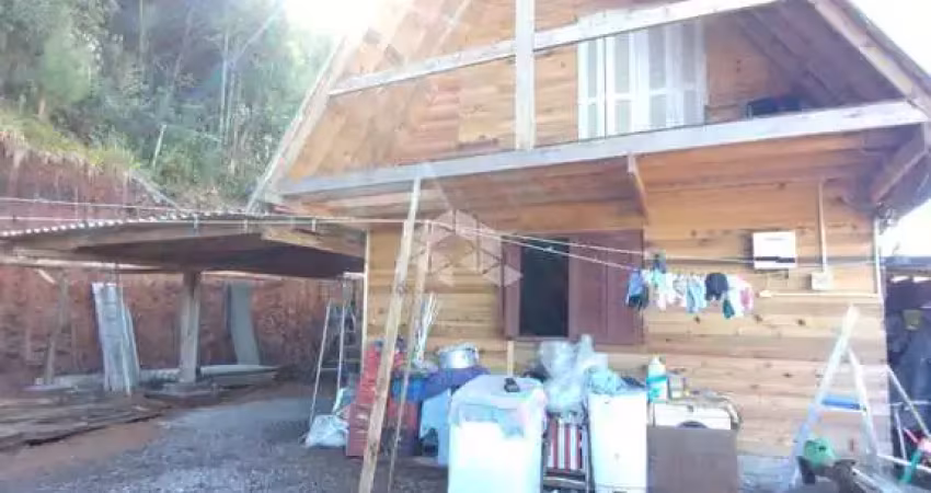 Terreno com 600m², cabana em construção e vista panorâmica - linha são josé, farroupilha/rs