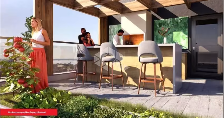 Apartamento de 01 dormitório com garagem no bairro floresta em porto alegre/rs