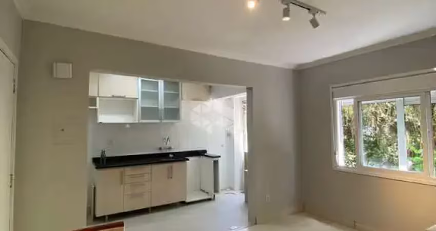 Apartamento 01 dormitório semi-mobiliado com 1 vaga no  bairro menino deus em porto alegre