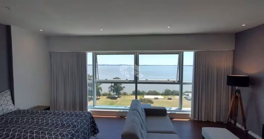 Apartamento1 dorm barra shopping com vista para o rio guaiba