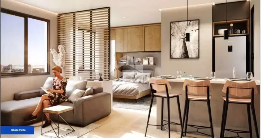 Apartamento de 01 dormitório com garagem à venda no bairro floresta em porto alegre/rs