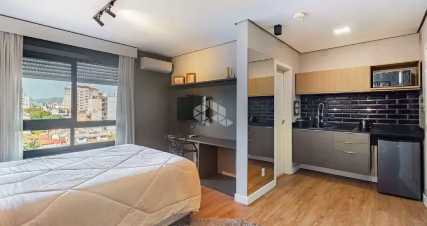 Apartamento flat à venda, no bairro cidade baixa, em porto alegre/rs.