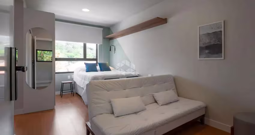Studio novo mobiliado com 16 m². carvoeira - florianópolis sc