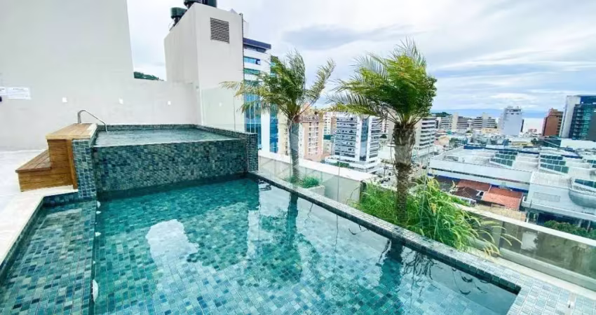 Apartamento novo com vista parcial para o mar, com 3 suítes e 3 vagas, a venda - beira mar, florianópolis sc