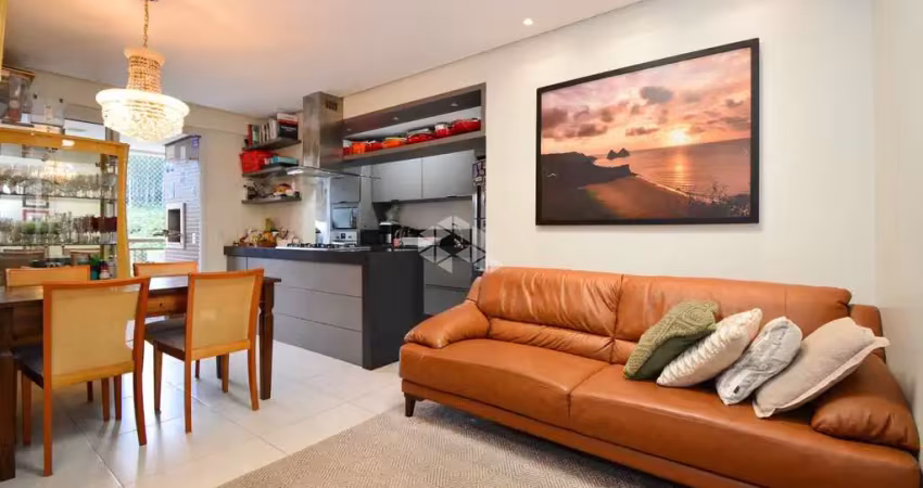 Apartamento semimobiliado com 2 quartos sendo 1 suíte 2 vagas sacada com churrasqueira e lazer completo no itacorubi