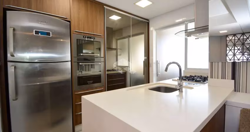 Apartamento mobiliado com 3 quartos  sendo 1 suíte e sacada gourmet no jardim atlântico