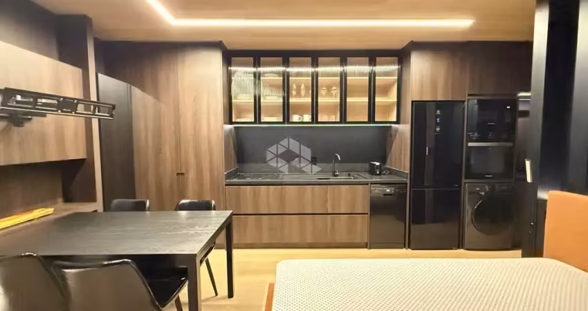Studio com 1 quarto 1 vaga mobiliado e lazer completo no centro de florianópolis