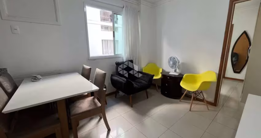 Apartamento com 1 quarto mobiliado e 1 vaga de garagem no centro de florianópolis