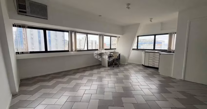 Sala comercial no centro de florianópolis com vista para o mar