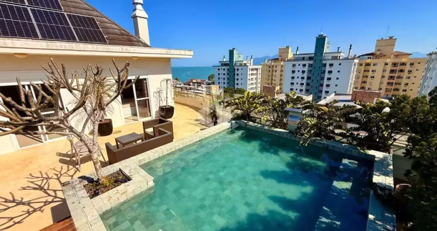Cobertura com vista mar, 3 suítes e 3 vagas de garagem