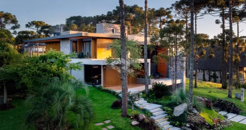 Casa Las Piedras, 04 suítes no Condomínio Fechado Aspen Mountain, com 618m² privativos