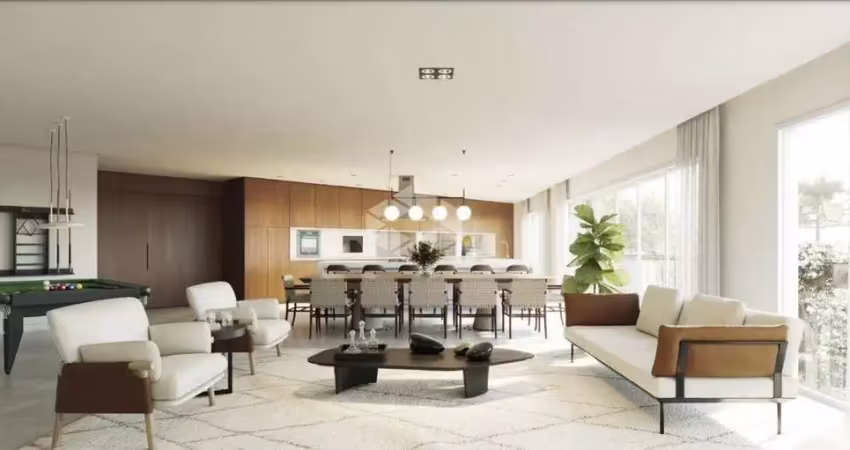 Apartamento 3 suítes, 1 vaga, 113m² privativos, a 6 minutos da rua coberta de gramado