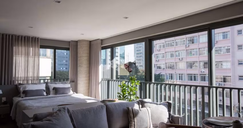 Studio com 33 m², 1 vaga de garagem, na 24 de Outubro, em Porto Alegre