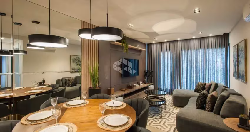 Apartamento 2 dormitórios, 1 vaga, 82,31m² de área útil, na av. das hortênsias