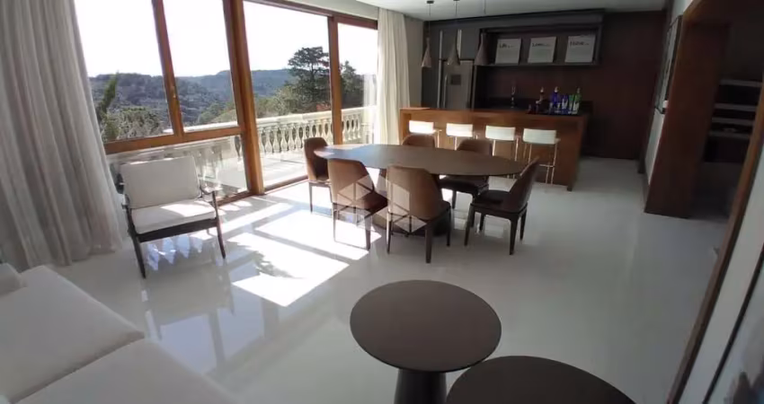 Apartamento 4 suítes, 444m² privativos, 4 vagas, no jardim bela vista em gramado
