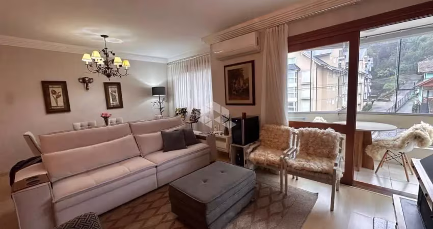Apartamento na borges, 2 dormitórios, 1 vaga, no centro de gramado