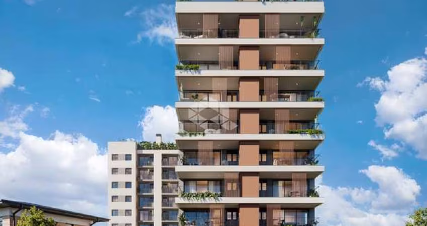 Apartamentos de 2 dormitórios, sacada com churrasqueira e uma vaga no Centro de Guaiba-RS